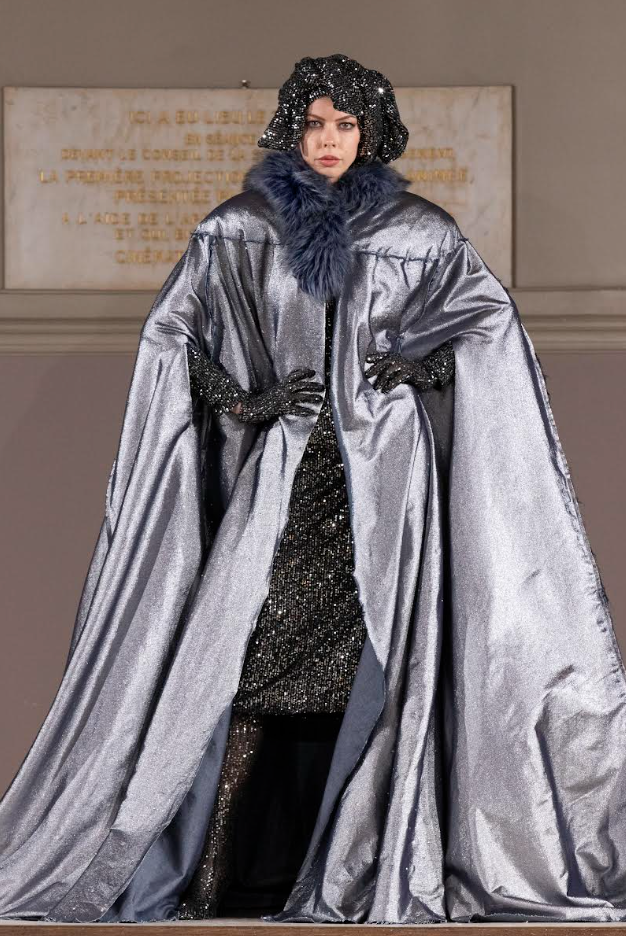 Zineb Hazim Naomi Denim Cape – ADJOAA