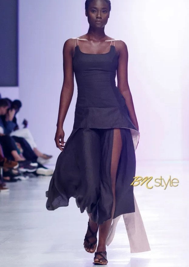 Asa Sleeveles Linen Dress  ADJOAA