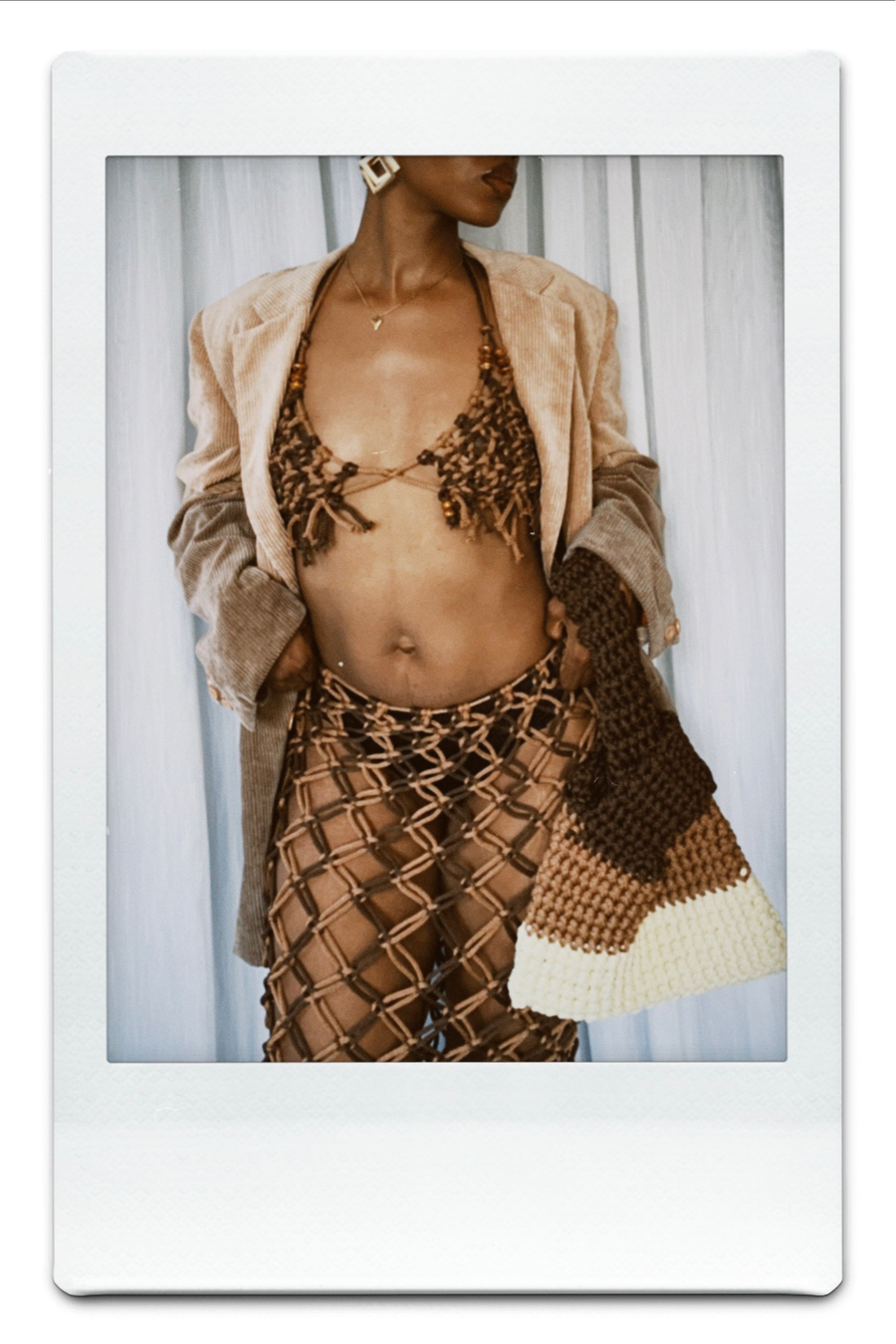 Qreenade Mesh Set with bra and skirt