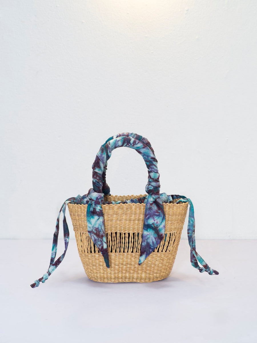 AKETEKETE Ayine Top handle Basket Bag - Mini
