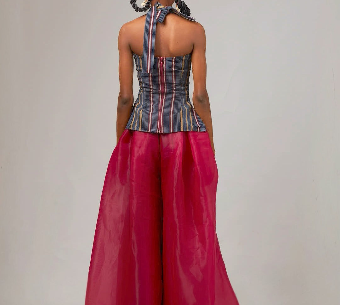 ANIKE The Ayo Aso Oke & Organza Set | ADJOAA