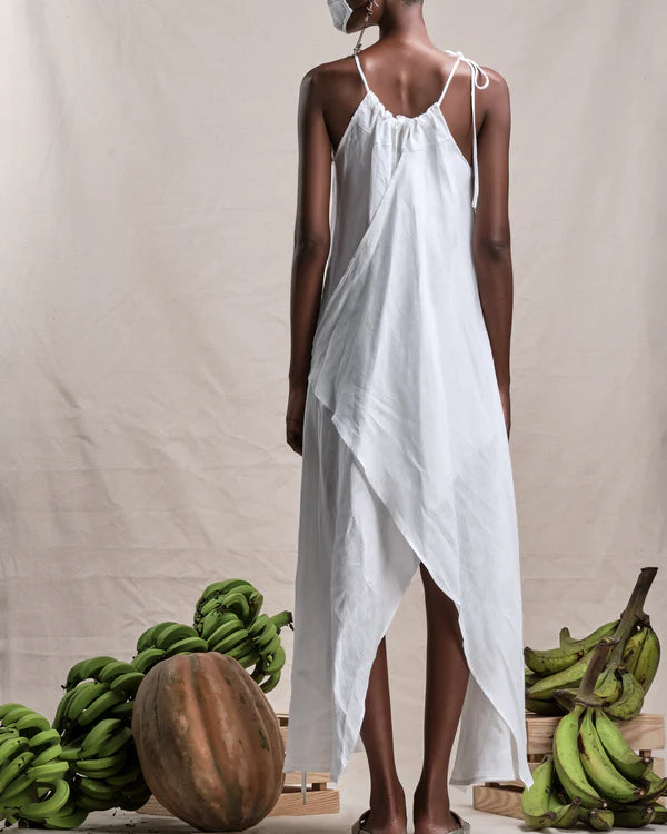 THE CLOTH Bequia Sleeveless Linen Dress