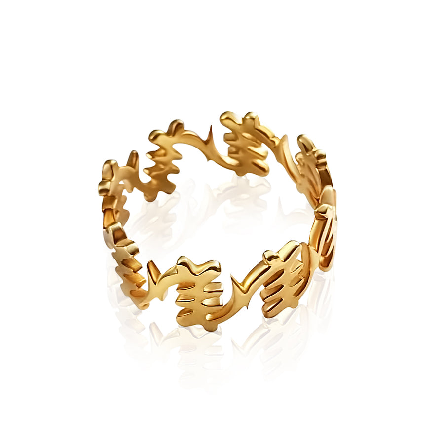SAHMANI 18K Gold Eternanal II Ring