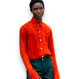 Cute-Saint Aanu long sleeves collar Shirt