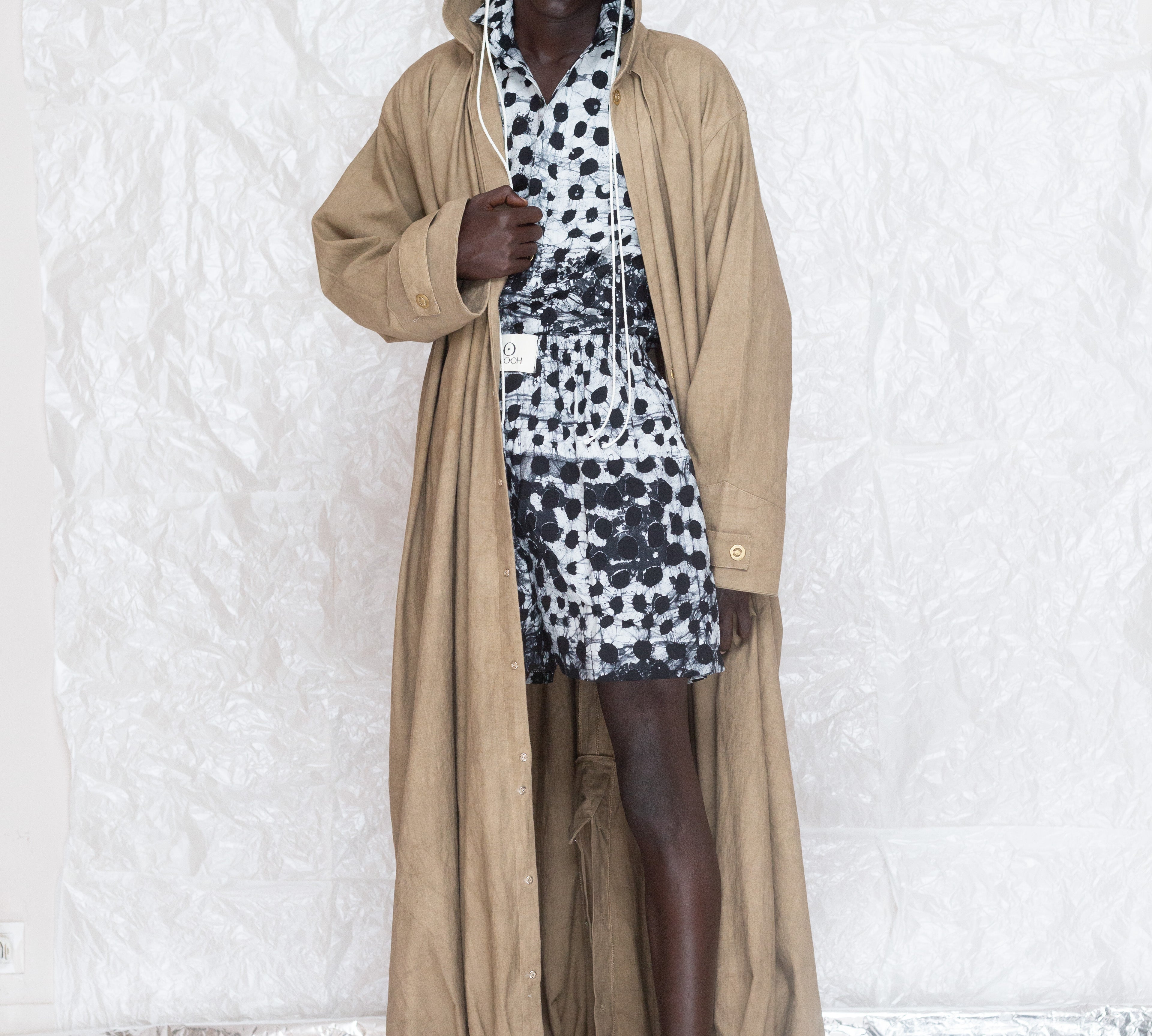 OLOOH Convertible Linen Jumpsuit / Parka | ADJOAA