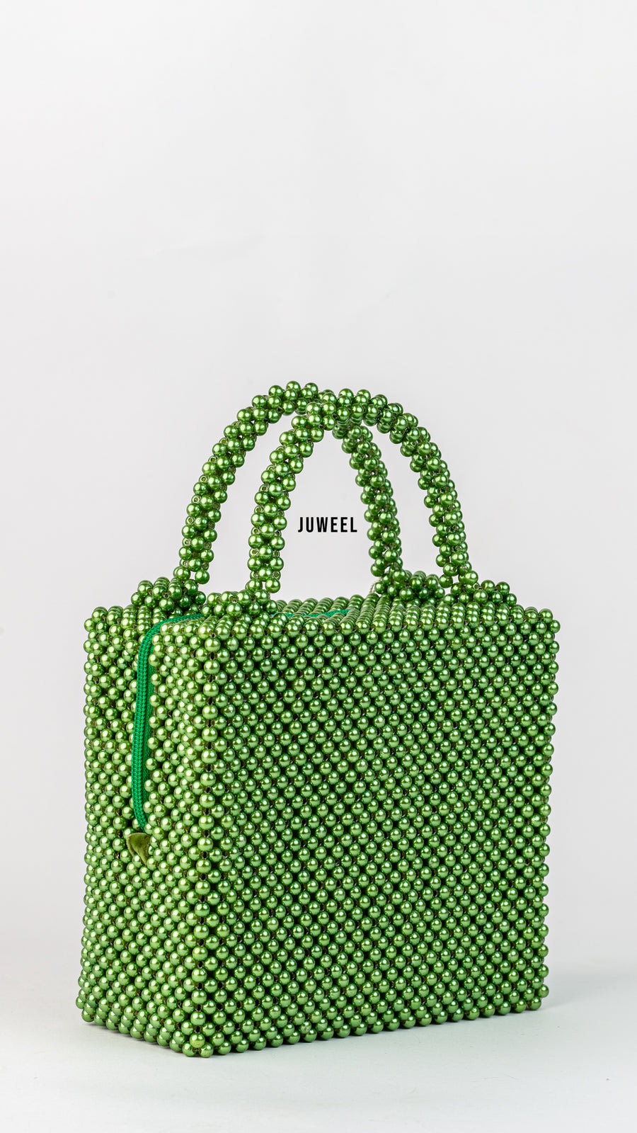 Esi Top Handle Tote Bag - Green