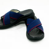 Cute-Saint Oke Lightweight Slides with deadstock leather