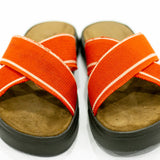 Cute-Saint Oke Lightweight Slides with deadstock leather