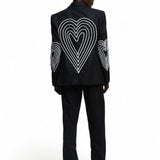 Cute-Saint Ila Suit with 3D embroidery details