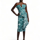 Cute-Saint Kolo Skirt Set with strapless corset