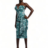 Cute-Saint Kolo Skirt Set with strapless corset