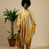 Cute-Saint Agbada Shirt Set with snap buttons