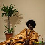 Cute-Saint Eso Dress With Puff Sleeves