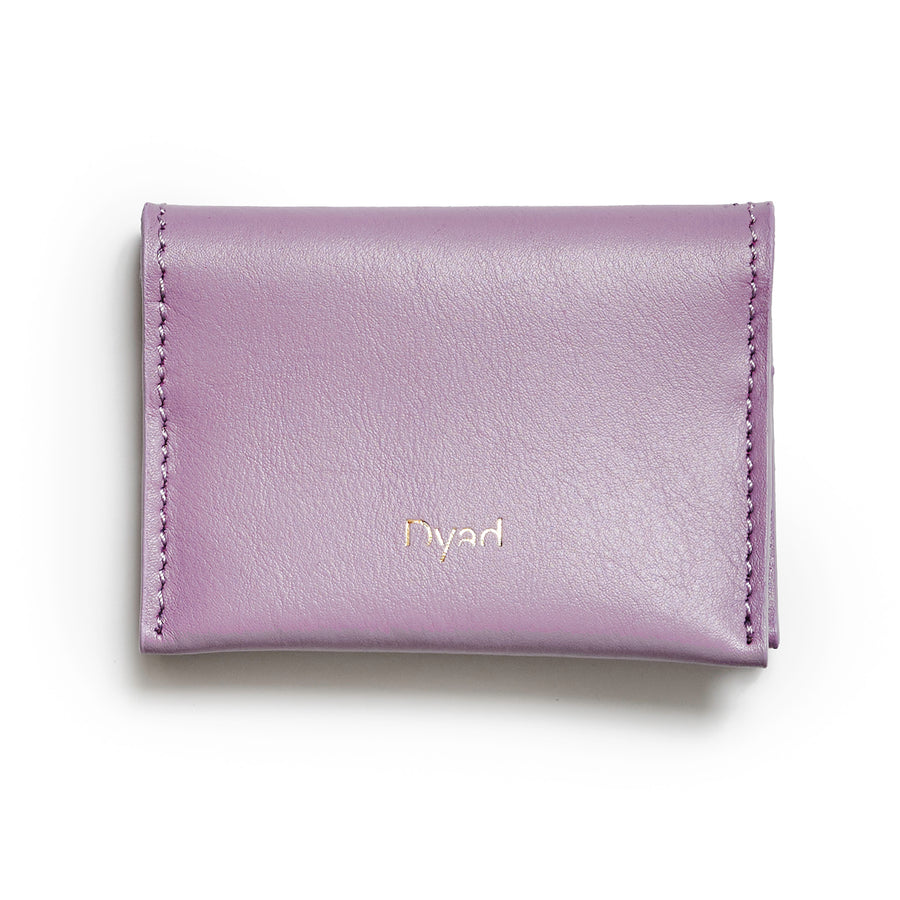 Project Dyad || Cow Leather Wave Cardholder with card and cash compartment