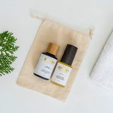 Pure Indulgence Body oil and body wash Mini Travel Set