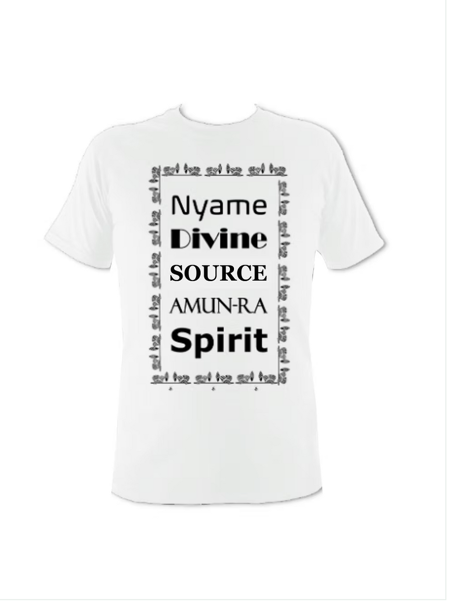 ER-ZUM-AH Eyes To The Sky Spiritual T-Shirt - White