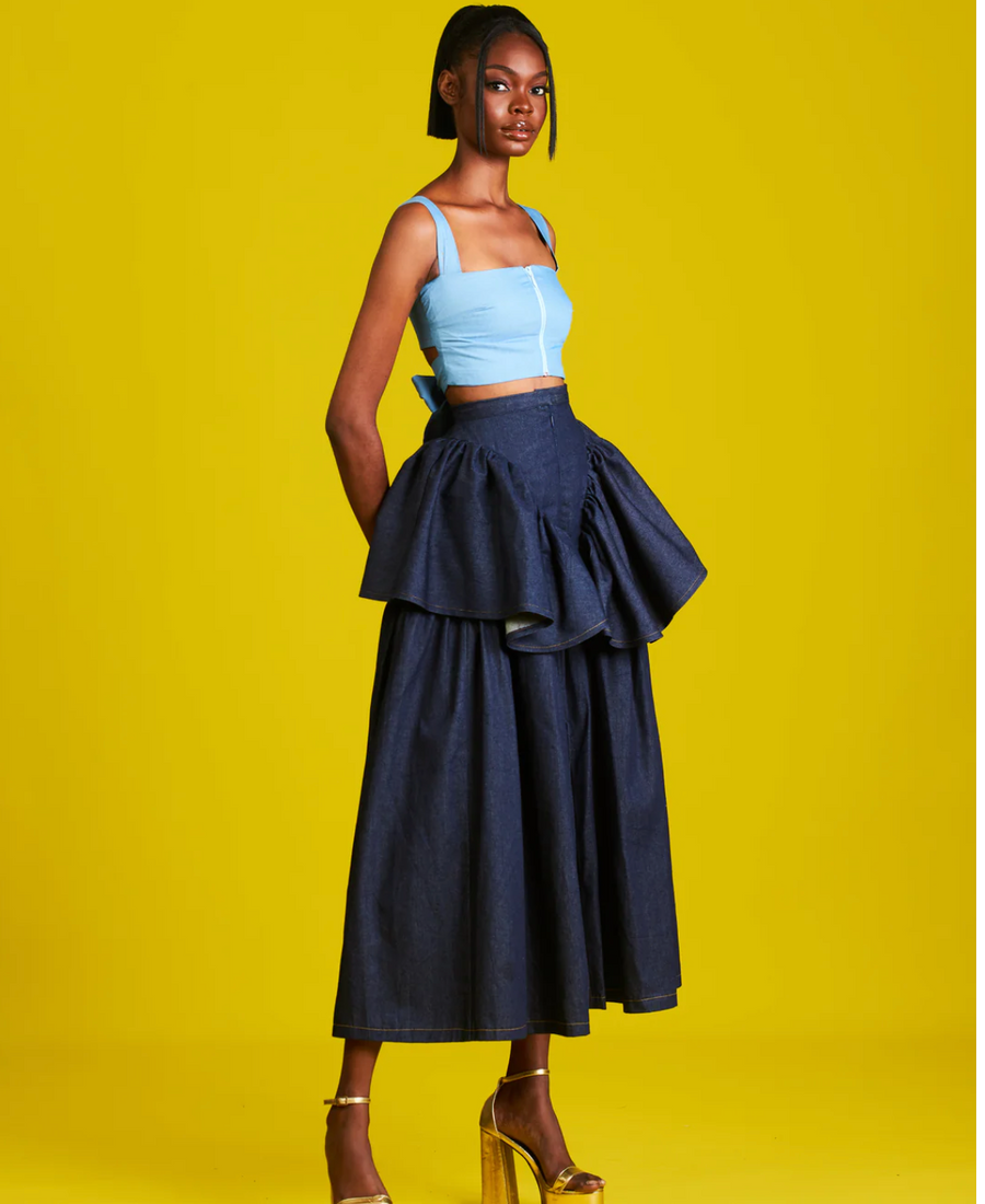 M.O.T Jodi Denim Skirt