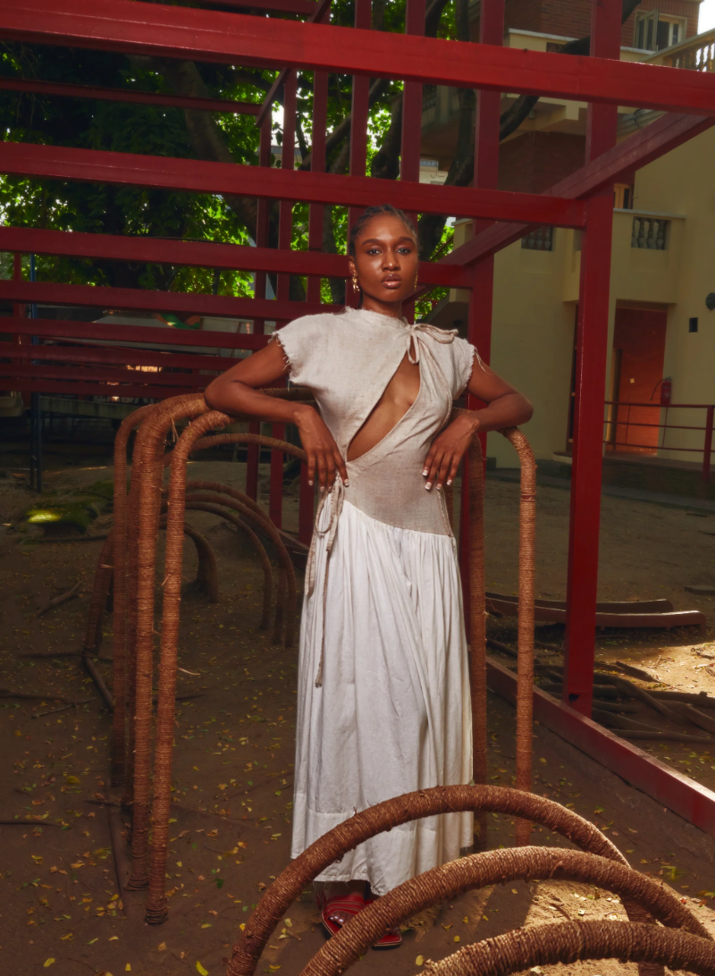 ABIOLA OLUSOLA HACHI DRESS