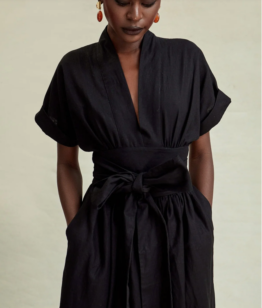 ABIOLA OLUSOLA SUH WRAP DRESS