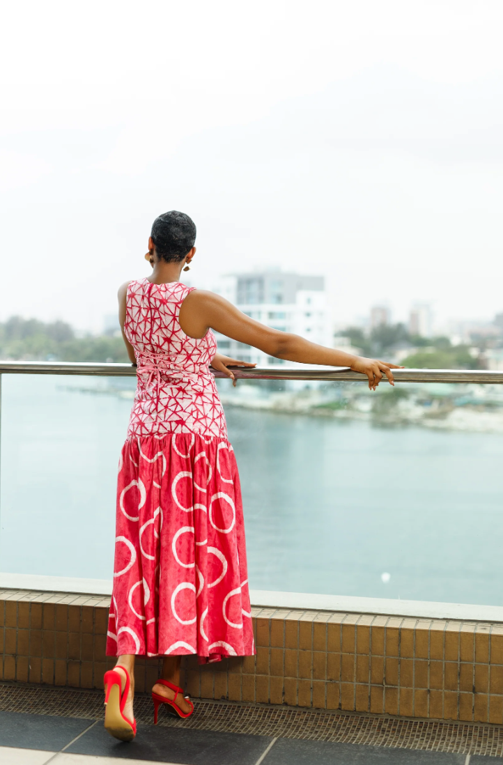 Atuche midi sleeveles Jax Dress