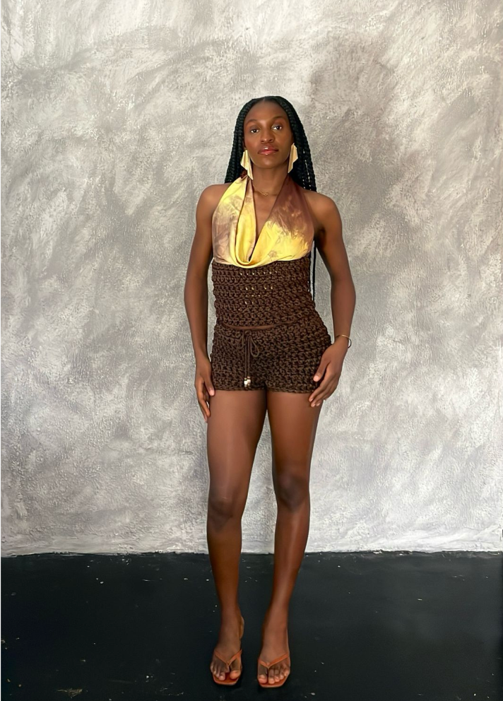 Qreenade crochet 2 piece The MIE Set