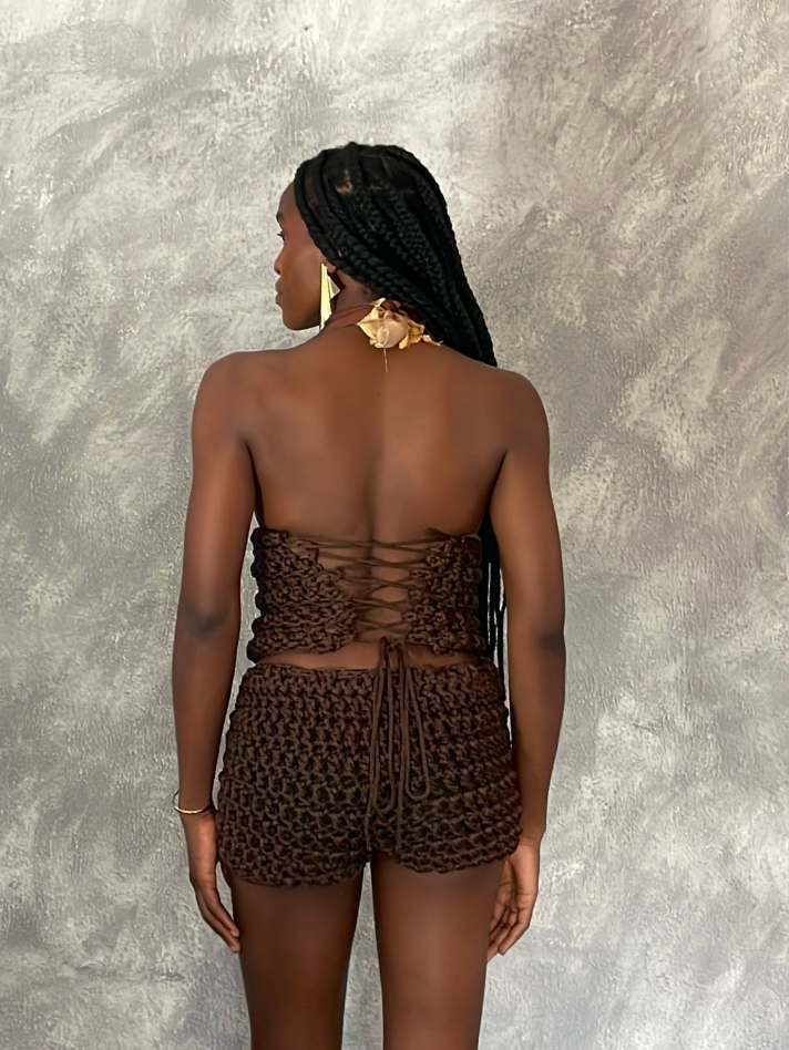 Qreenade crochet 2 piece The MIE Set