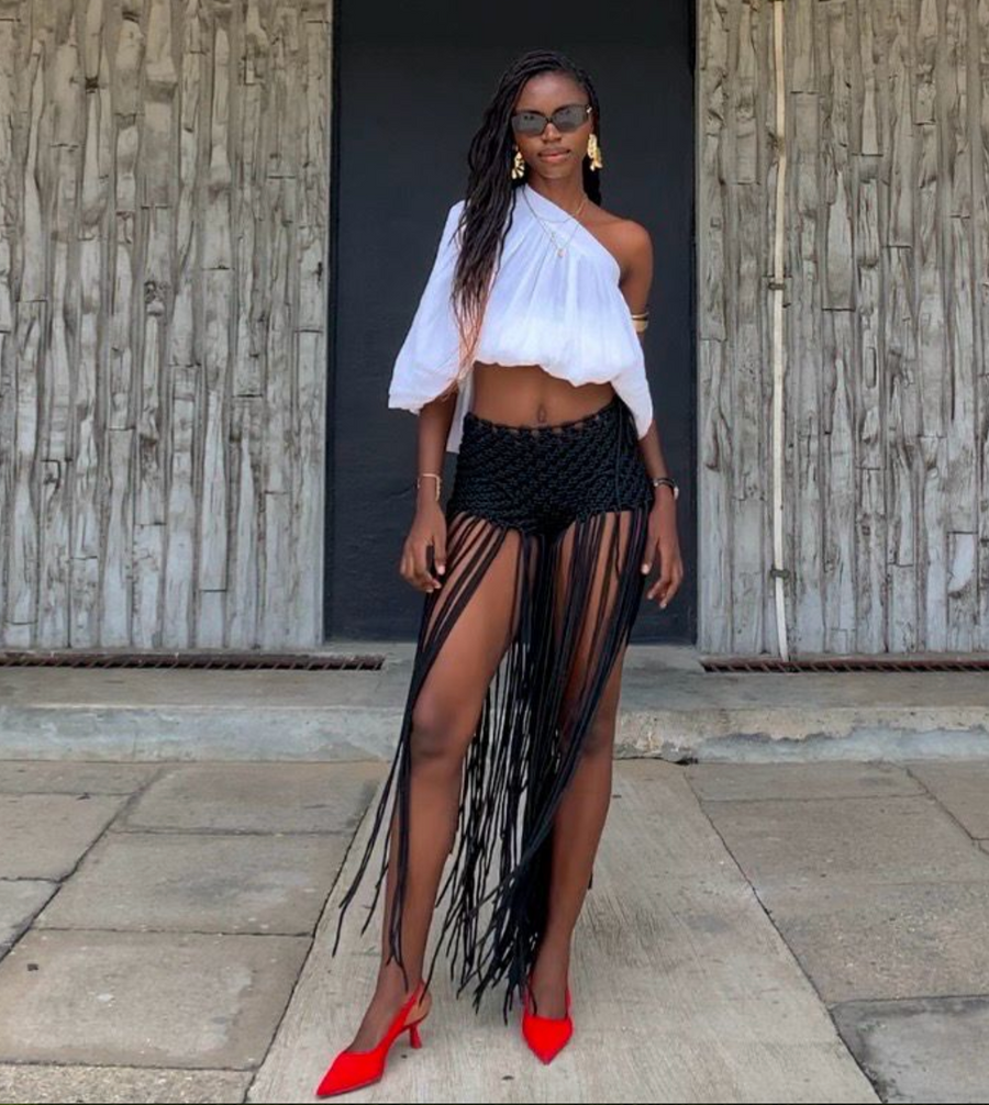 Qreenade Crochet Hand-Made IFAN Short