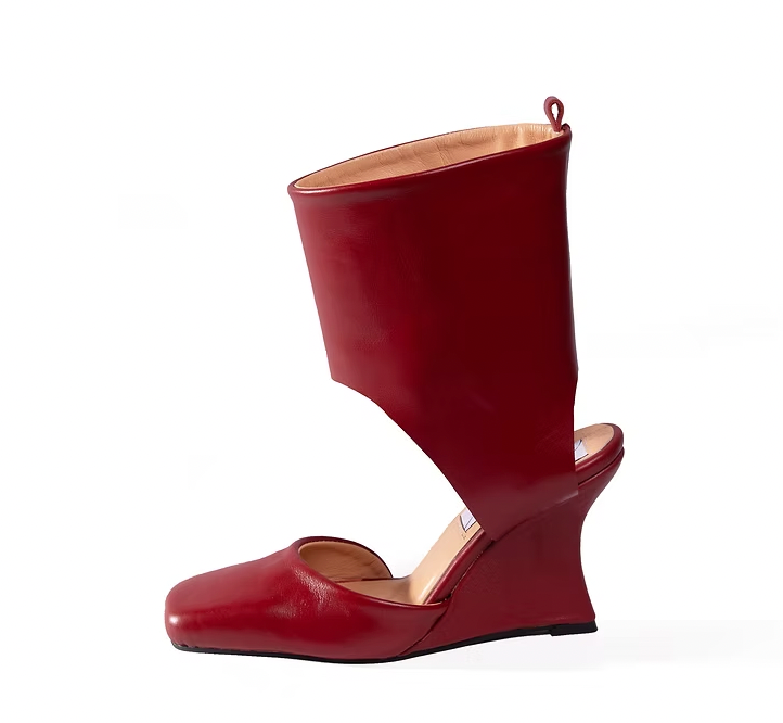 Loza Maleombho Square Toe Cut Out PLATEAU Boots