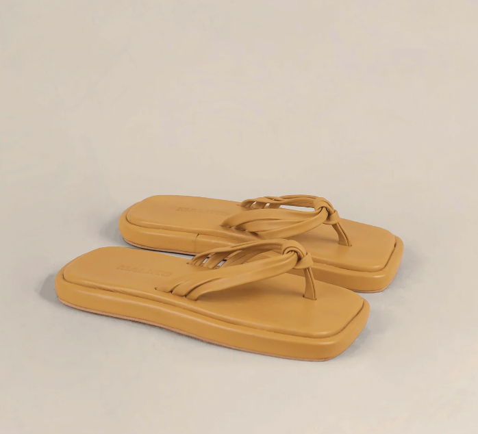 Maliko Leather UDO Flat Flip-Flops