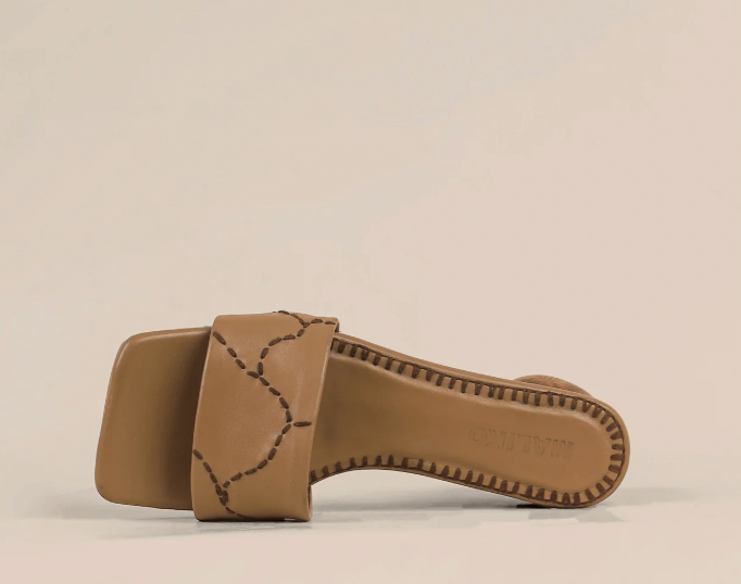 Maliko Hand Embroidered Round Heel UJU Sandals