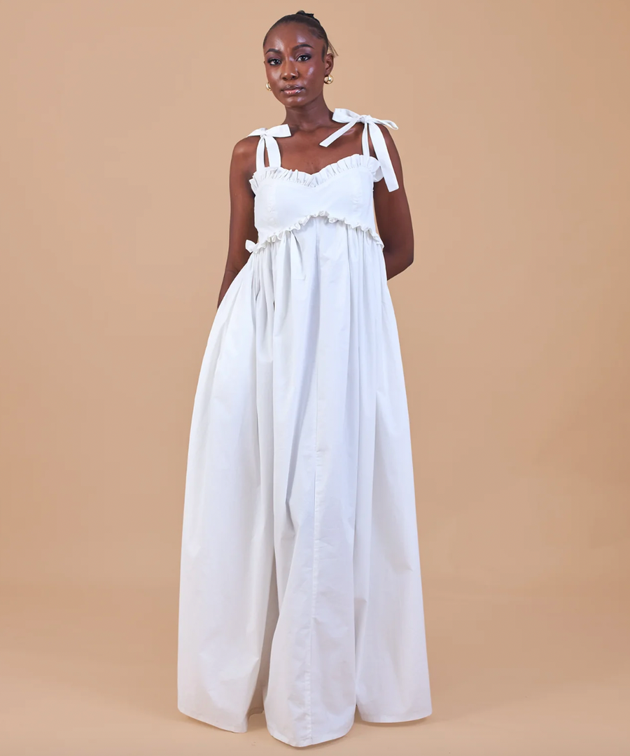 M.O.T  Bow Tie Maxi Somto Dress