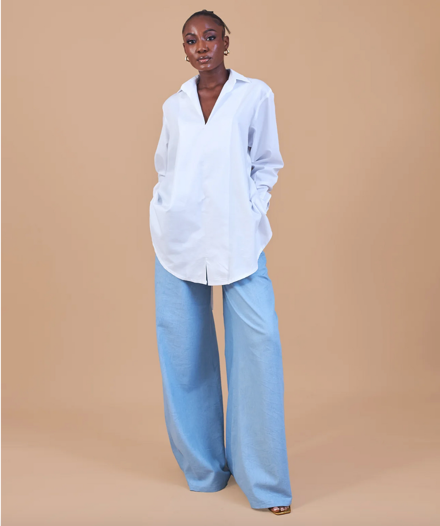 M.O.T Oversize Cotton Top and Pants Nafisa Set