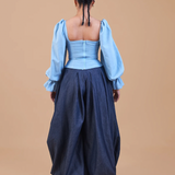 M.O.T Corset Top and Balloon Pants Ajoke Set