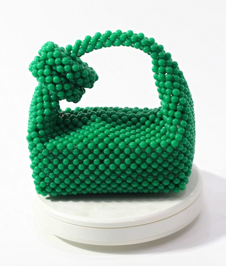 Mairachamp Beaded LEAH HOBO Mini Bag