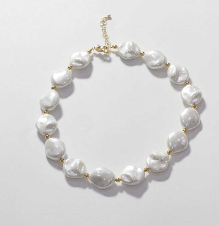 Mairachamp ONYX Pearl Collar Necklace