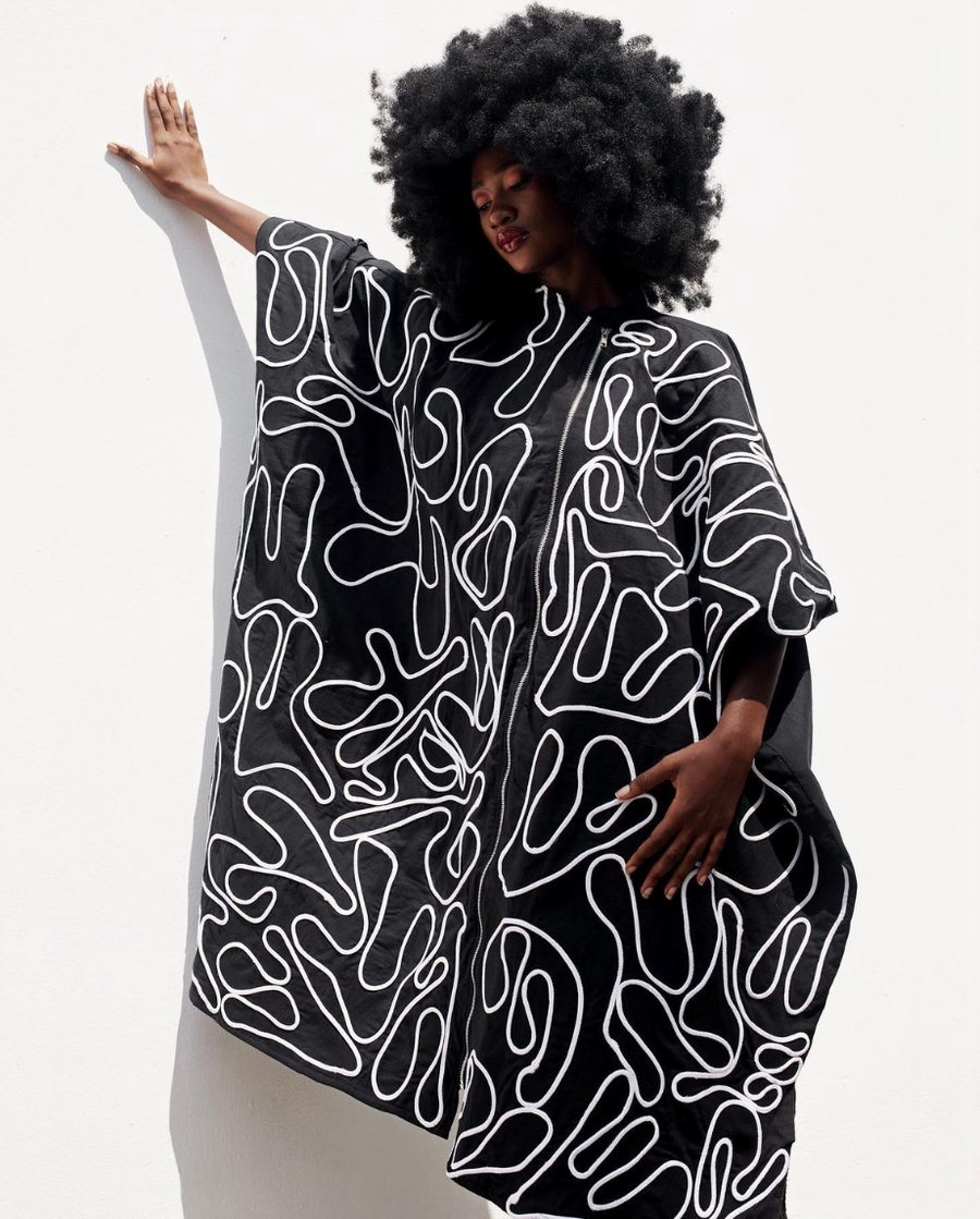 Cute-Saint Okun Cotton Genderless Puncho