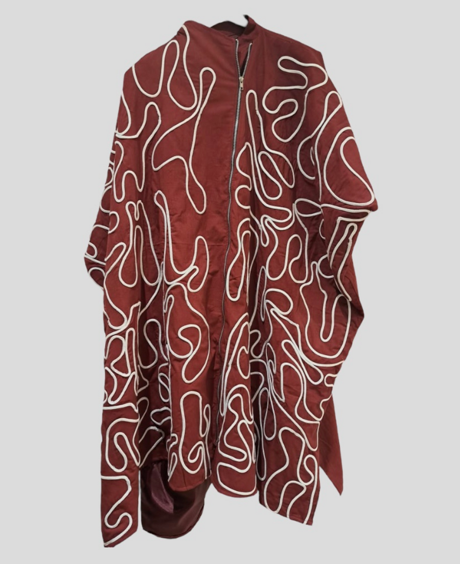 Cute-Saint Okun Cotton Genderless Puncho