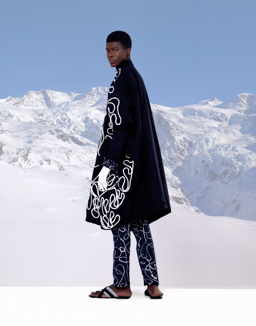 Cute-Saint Okun Cotton Genderless Puncho