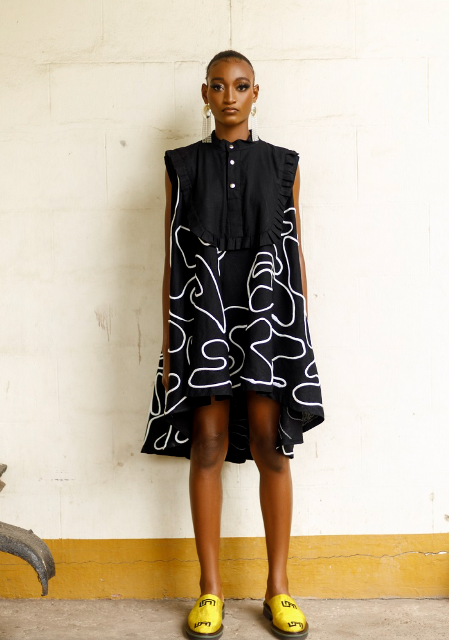 Cute-Saint Okun Victoria Sleeveless Knee Leangth Dress