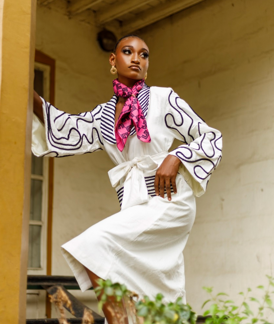Cute-Saint Okun Loose Fitted Jacket Dress ADJOAA Cute-Saint Okun Loose Fitted Jacket Dress ADJOAA