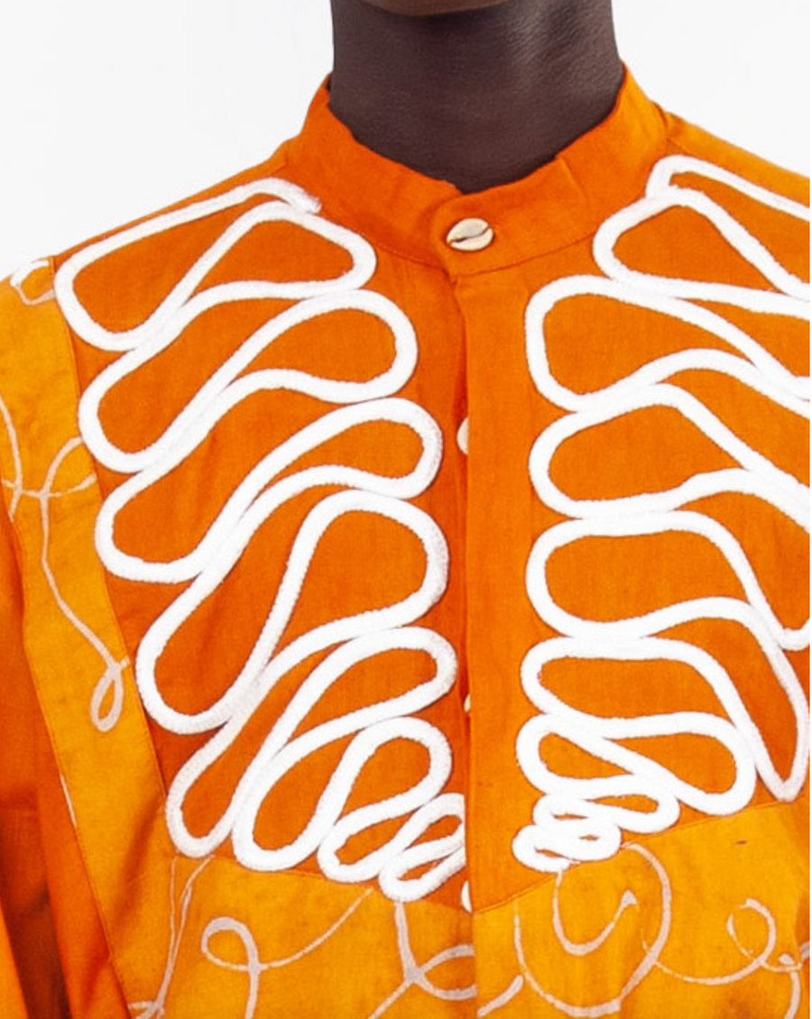 Cute-Saint Okun Genderless Mandarin Shirt