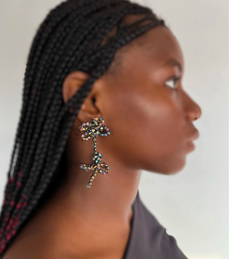 Mairachamp SHEILLA Bloom Crystal Earrings
