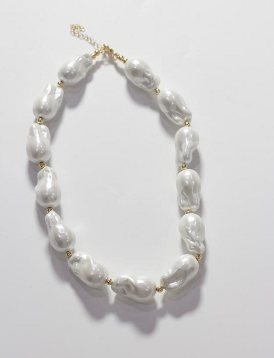 Mairachamp VERA Chunky Pearl Link Necklace