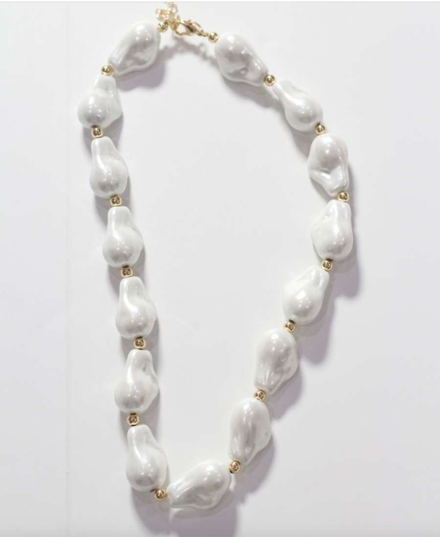 Mairachamp VERA Minimal Pearl Link Necklace