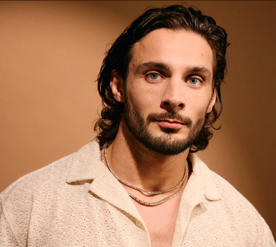 DOLA Ayò Tennis Necklace – 18K Solid Gold with Lab-Grown Diamonds