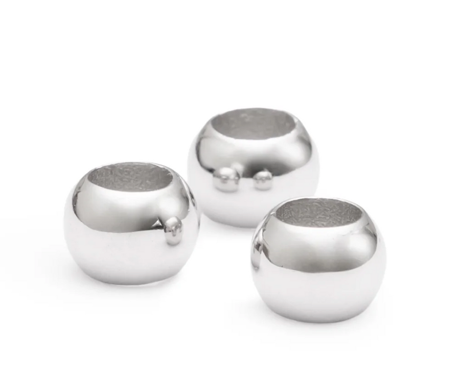 DOLA Sterling Silver Charm Bracelet with Mask Clasp