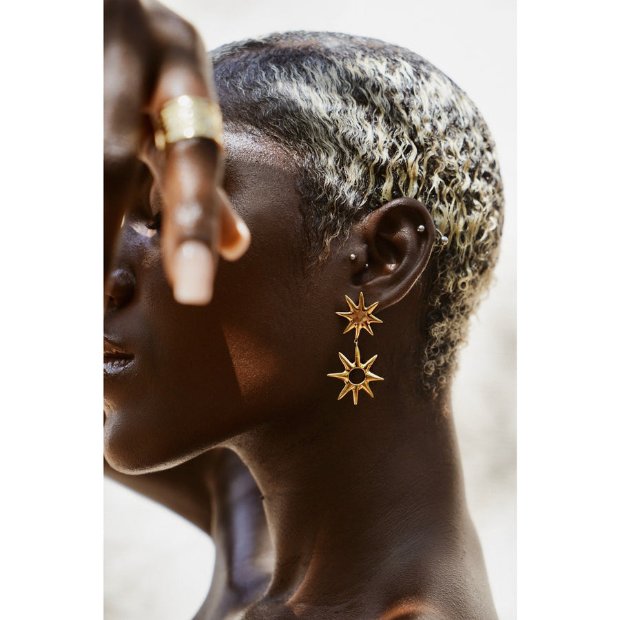SAHMANI 18k Gold Starlight Earring