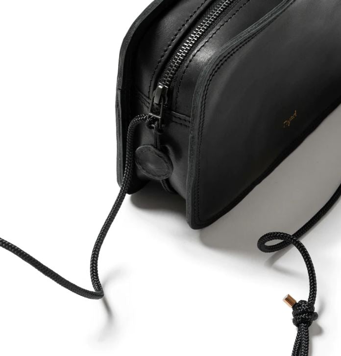 The Box Mono Strap Sling Bag - Black