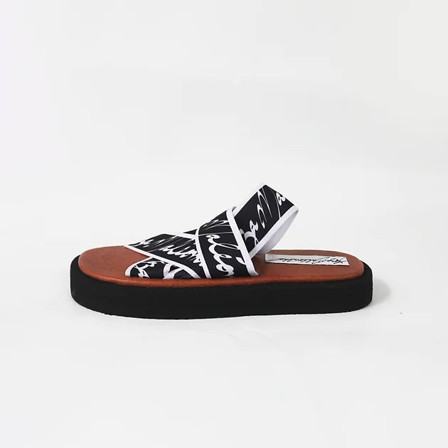 Loza Maleombho KING K 1-inch platform elastane sandals with back strap