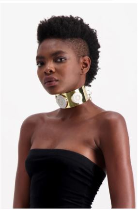 JIAMINI Nyali Chocker Necklace with beaded
